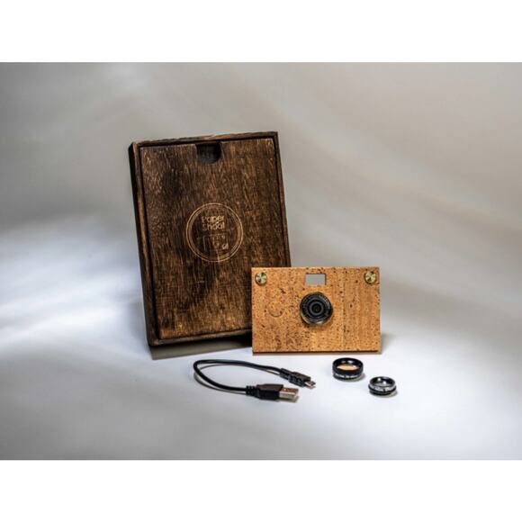 Paper Shoot Camera-camera set-cork plain - Picture 1 of 5